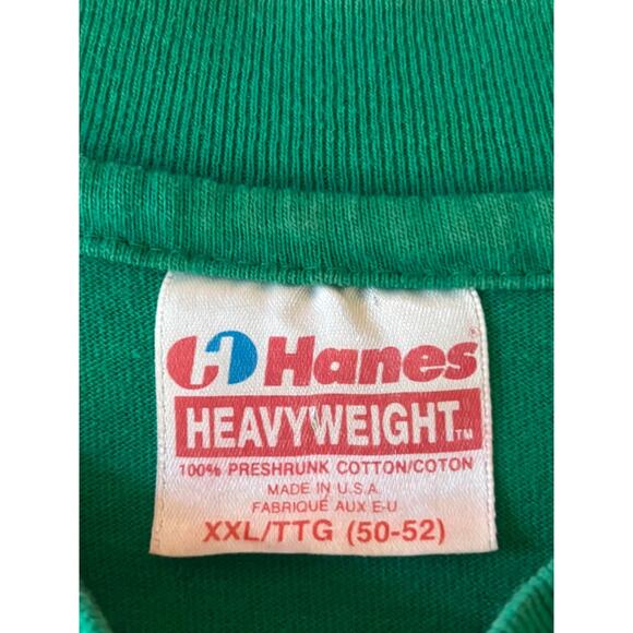 Vintage Boston Celtics T-Shirt Green Leprechaun Celtics Logos Unisex 2XL - Picture 4 of 11